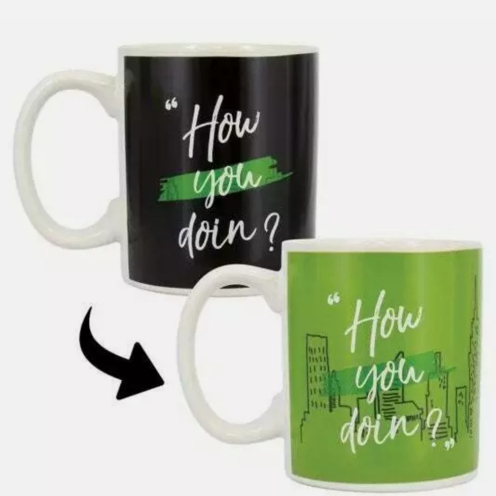 FRIENDS HEAT CHANGE Mug TV Show "How You Doin'